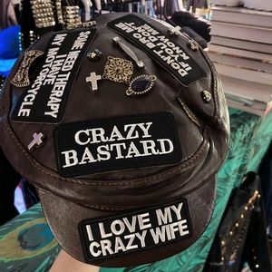Customed Kids Leather Beret
